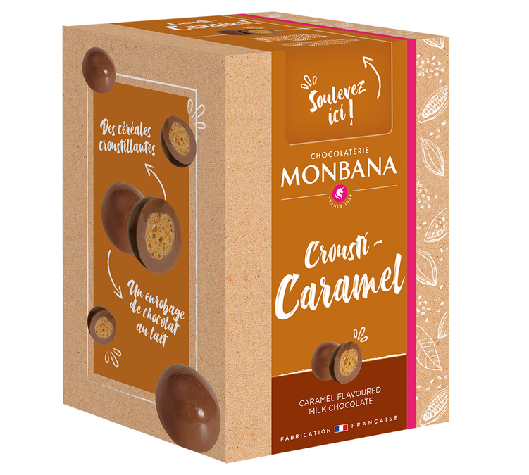 crousti caramel monbana