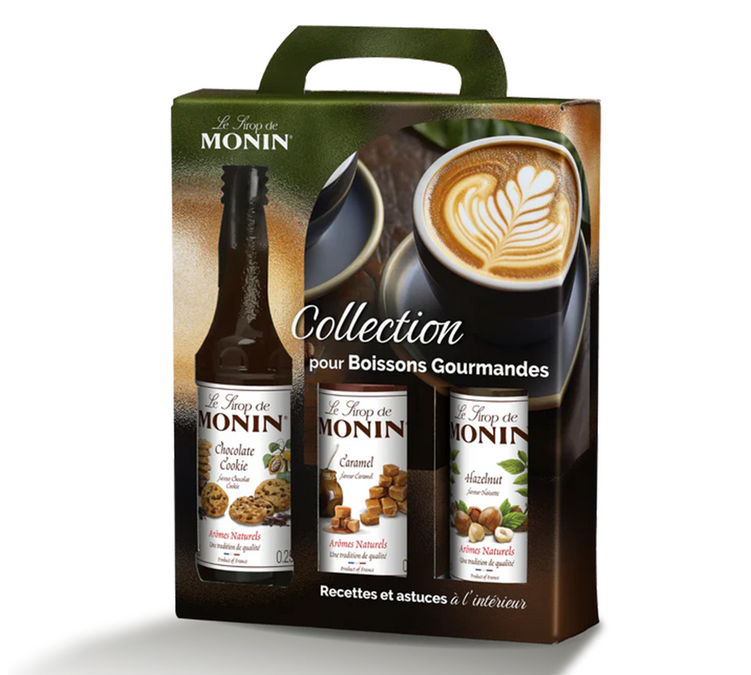 coffret sirops monin cafes gourmands