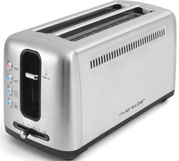 Grille pain GP540A inox 2 fentes extra longues - Riviera et bar