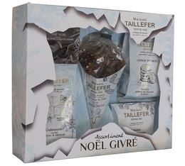 coffret assortiment the et chocolat noel maison taillefer